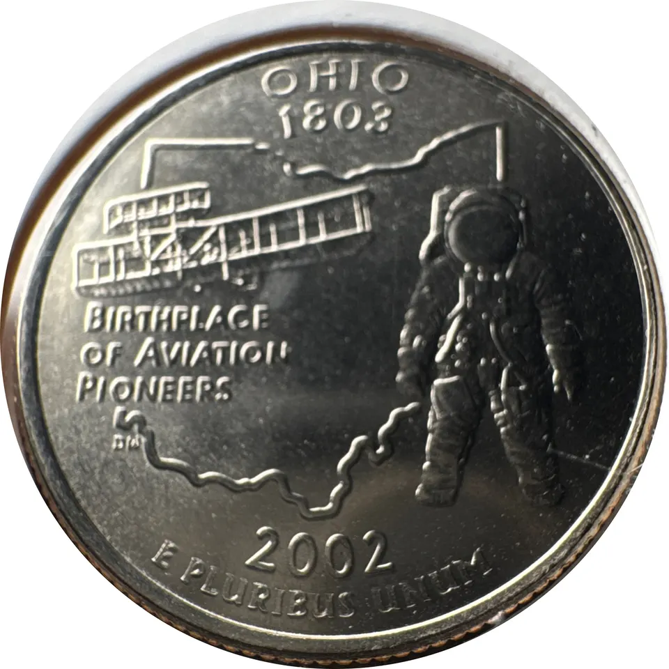 2002-D Washington Quarter Ungraded — back