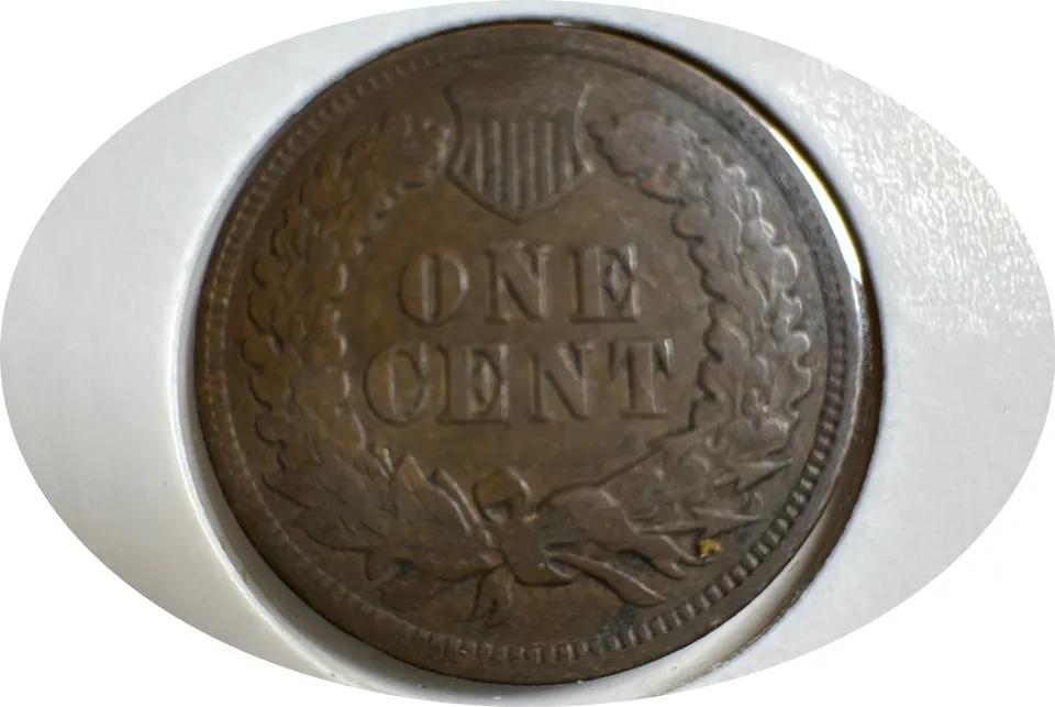 1907-P Indian Head Cent Ungraded — back