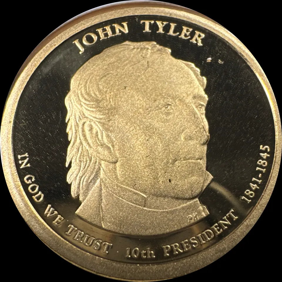2009-S Presidential Dollar Ungraded — front