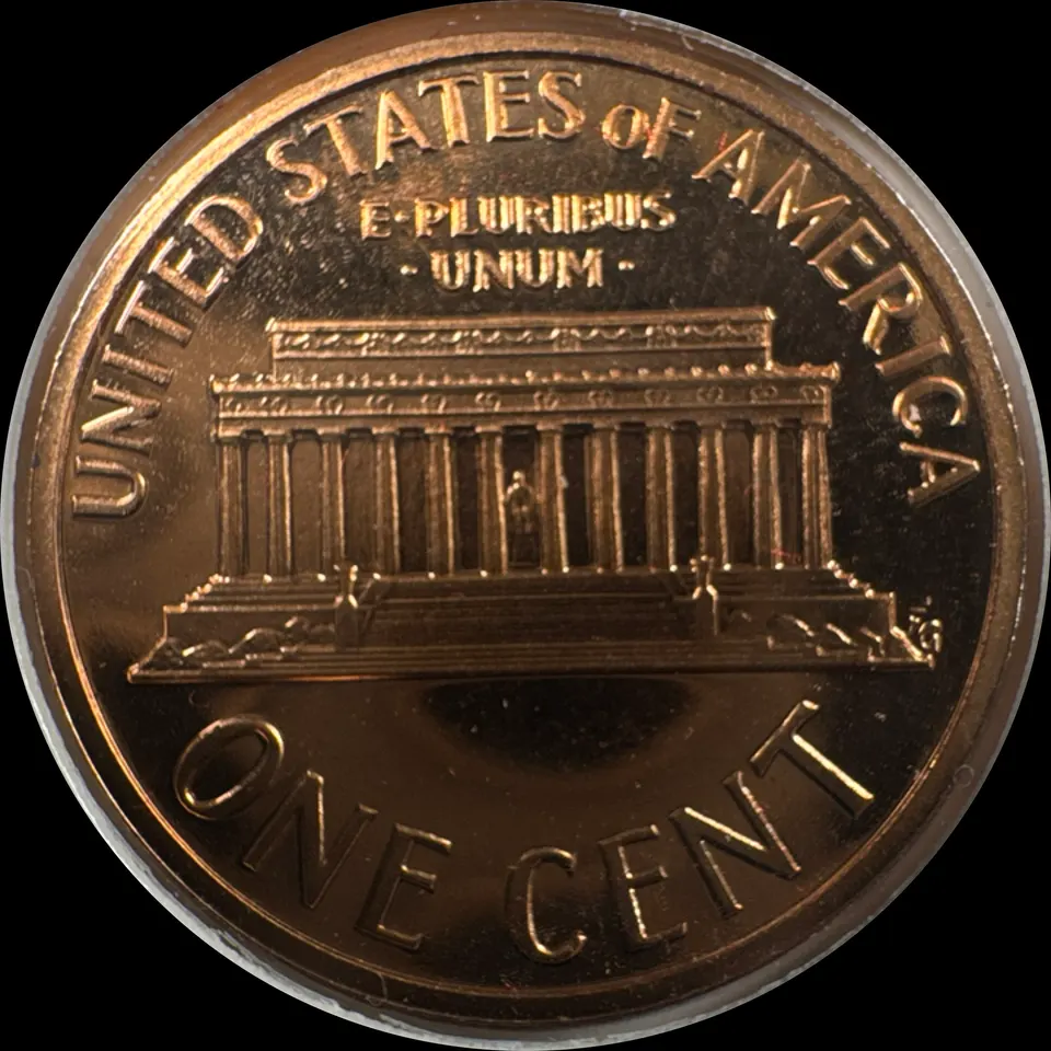 1974-S Lincoln Cent Ungraded — back