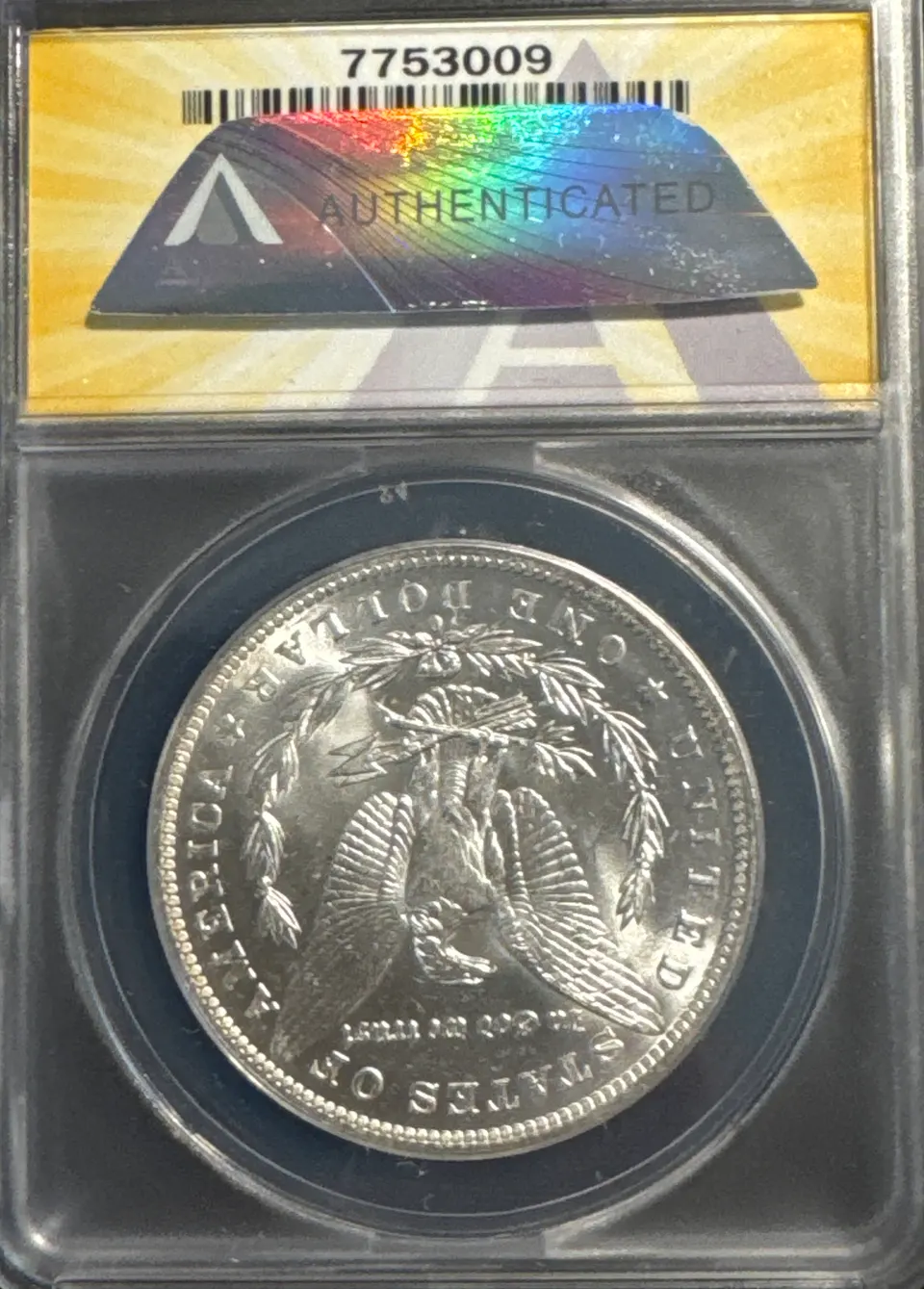 1884-O Morgan Dollar MS62 — back