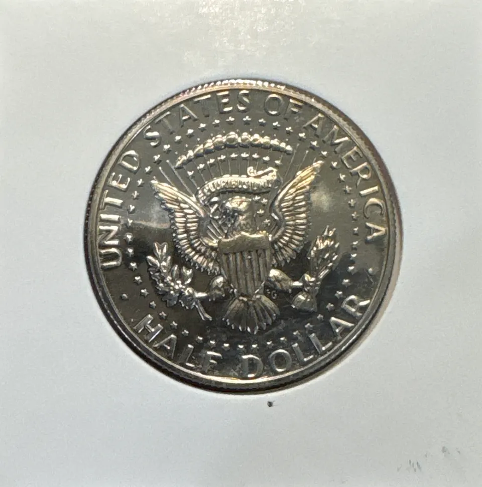 1972-S Kennedy Half Dollar Ungraded — back