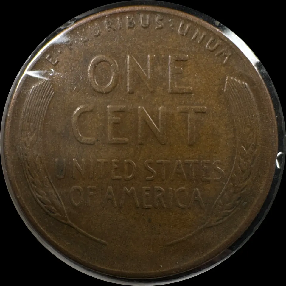 1936-D Lincoln Cent Ungraded — back