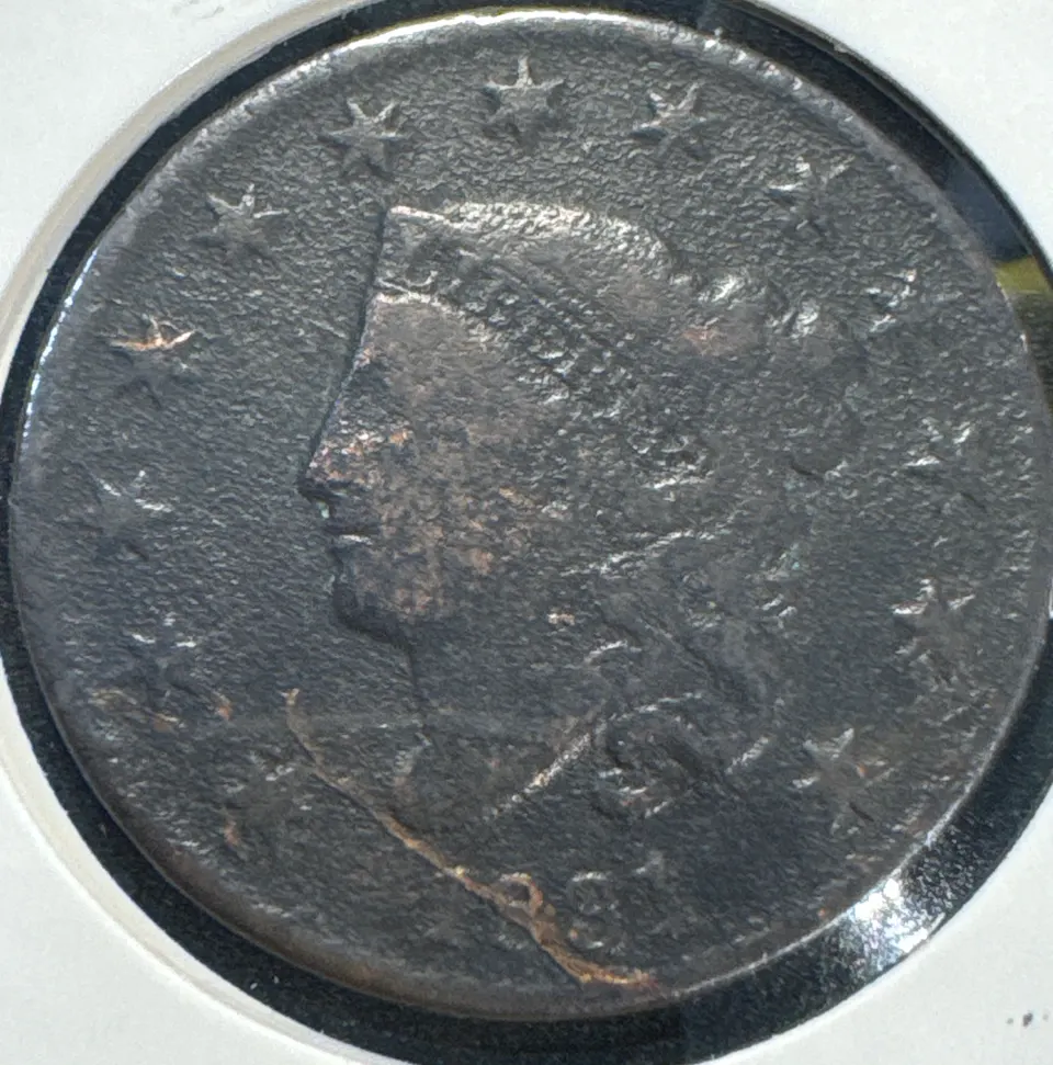 1831-P Coronet Head Large Cent Ungraded — front
