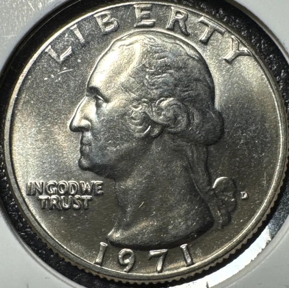 1971-D Washington Quarter Ungraded — front