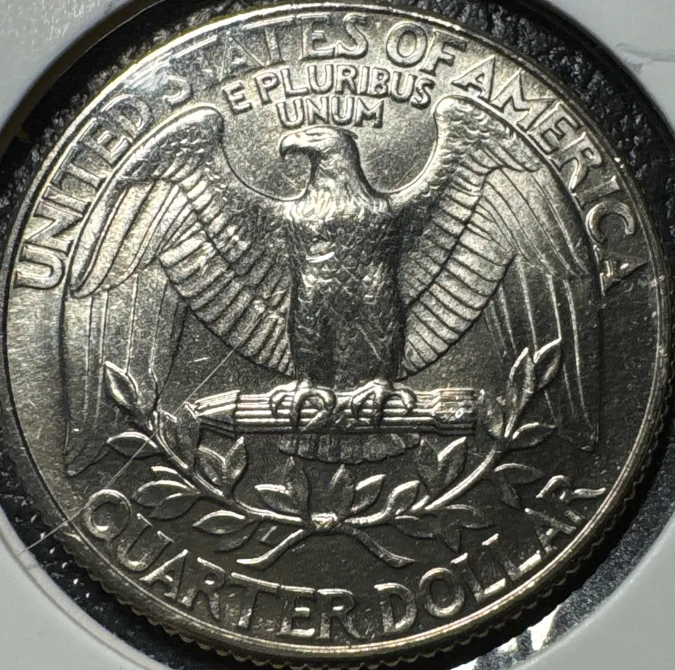 1987-P Washington Quarter Ungraded — back