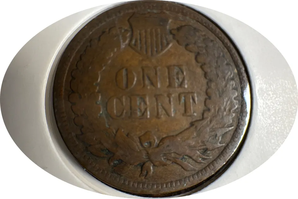 1900-P Indian Head Cent Ungraded — back