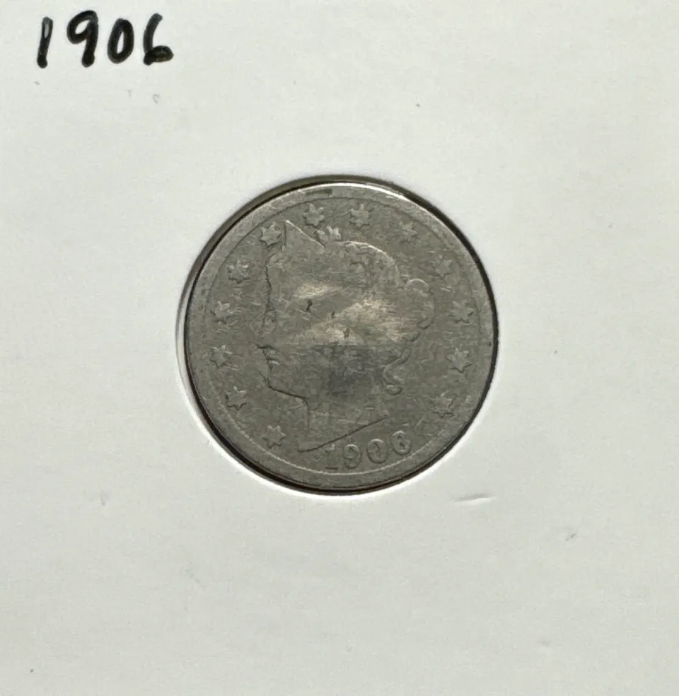 1906-P Liberty V Nickel Ungraded — front
