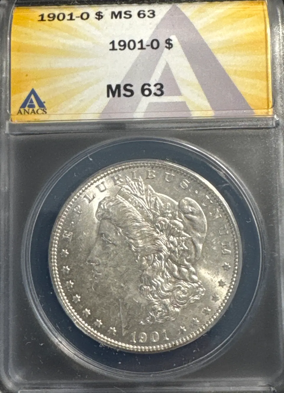 1901-O Morgan Dollar MS63 — front