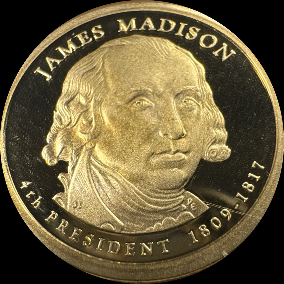 2007-S Presidential Dollar Ungraded — front