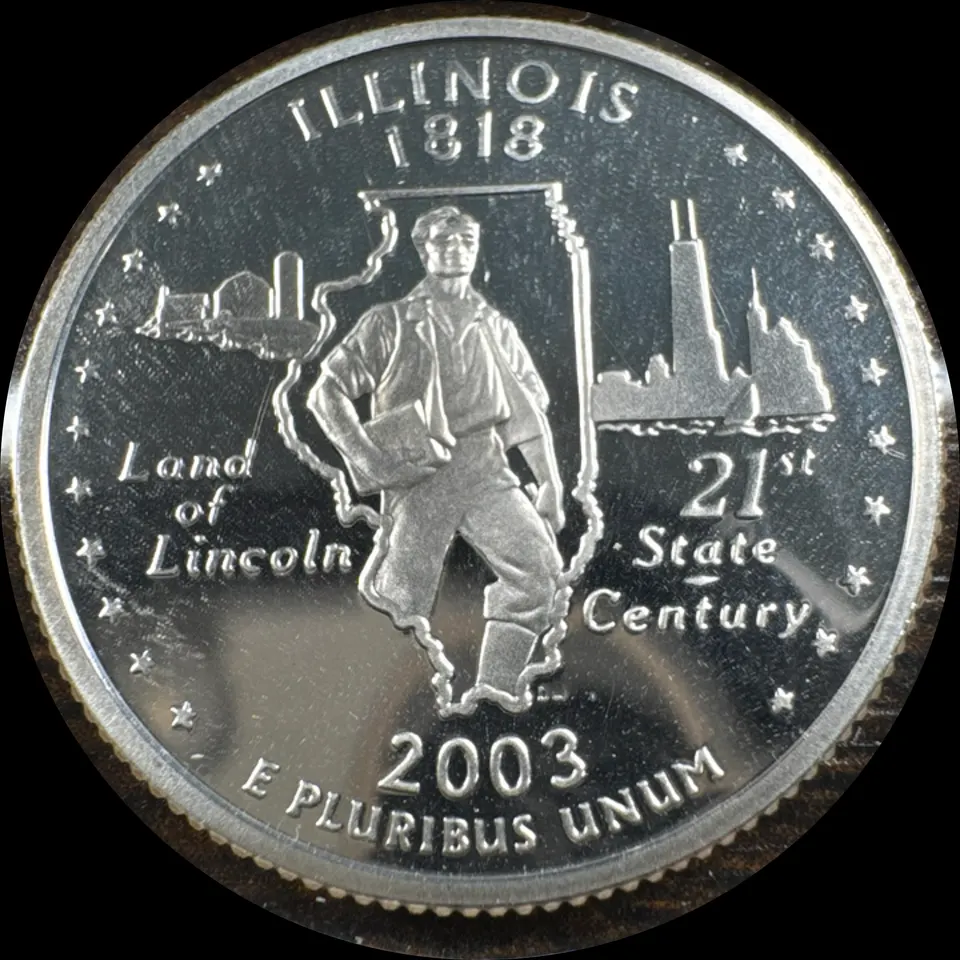 2003-S Washington Quarter Ungraded — back