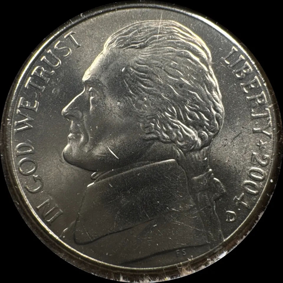 2004-D Jefferson Nickel Ungraded — front