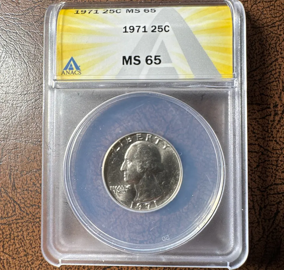 1971-P Washington Quarter MS65 — front
