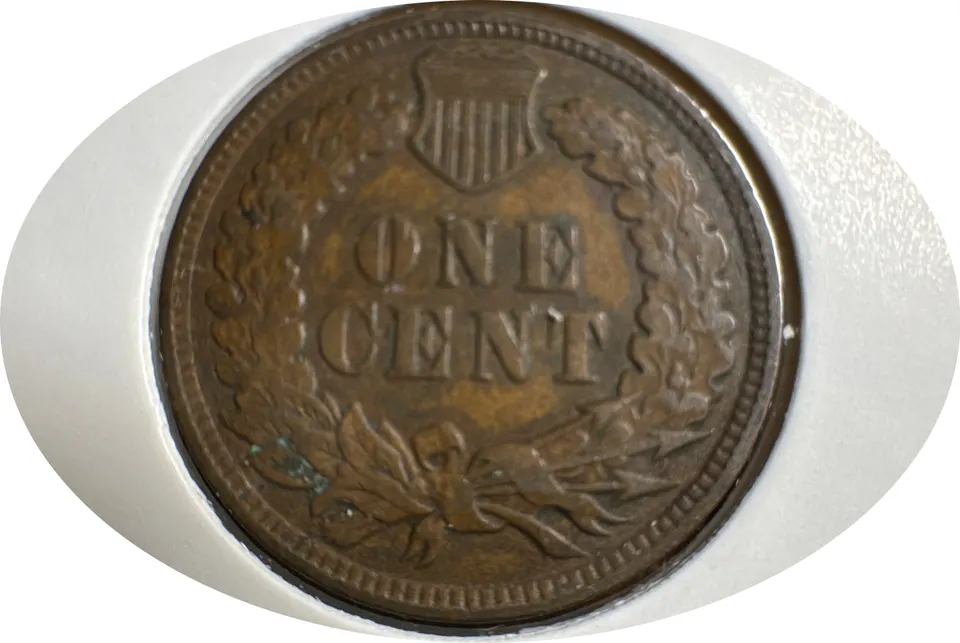 1907-P Indian Head Cent Ungraded — back