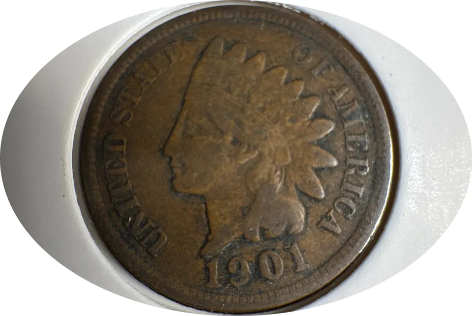 1901-P Indian Head Cent Ungraded — front