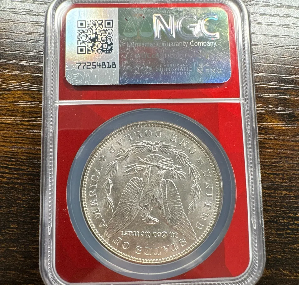 1887-P Morgan Dollar MS62 — back