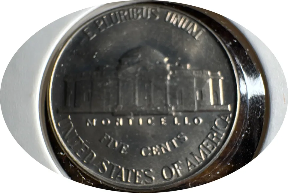 1949-P Jefferson Nickel Ungraded — back