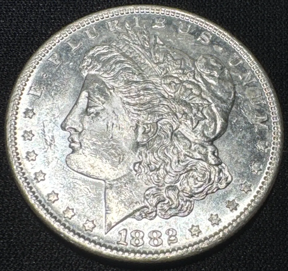 1882-S Morgan Dollar Ungraded — front