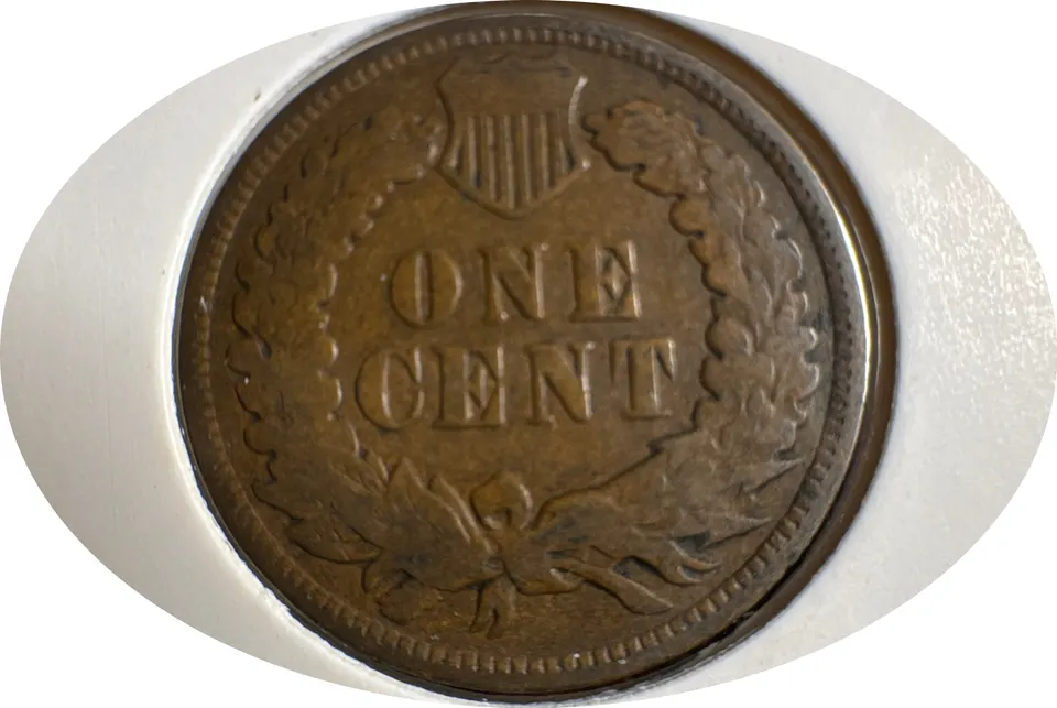 1904-P Indian Head Cent Ungraded — back