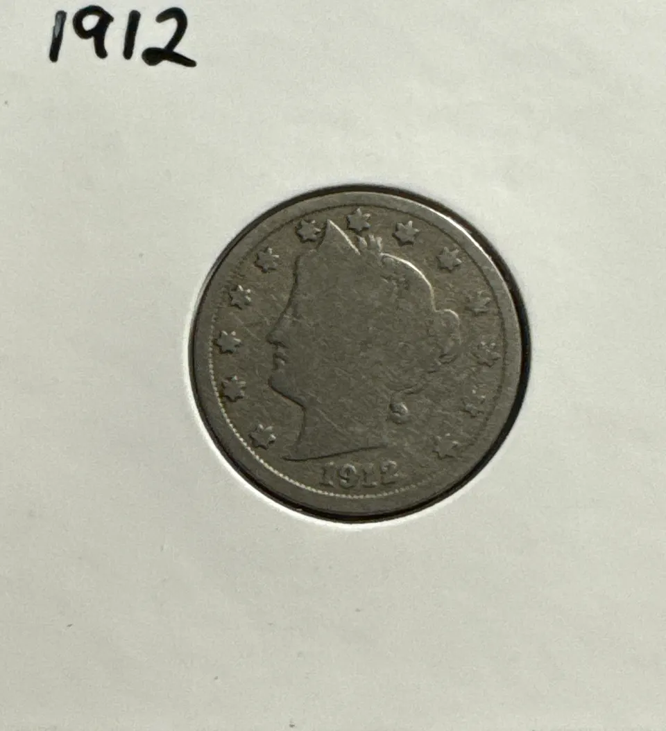 1912-P Liberty V Nickel Ungraded — front