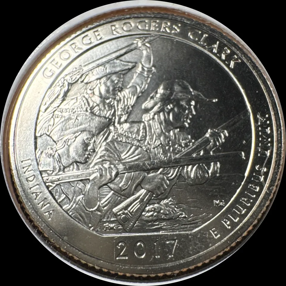 2017-P Washington Quarter Ungraded — back