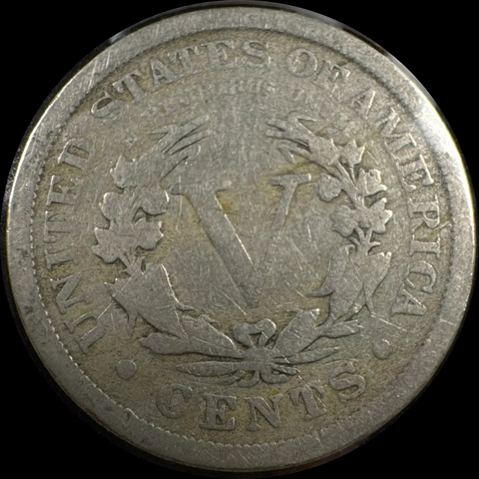 1912-P Liberty V Nickel Ungraded — back