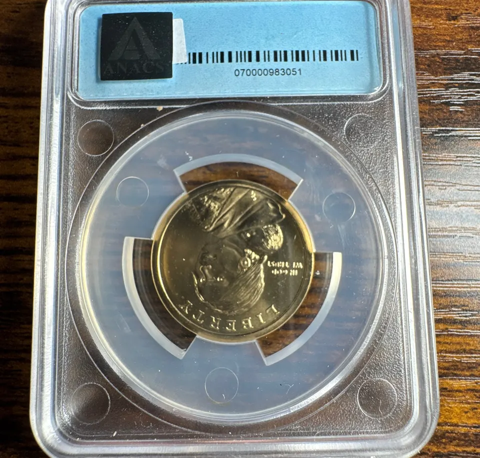 2010-D Sacagawea Dollar SP69 — back