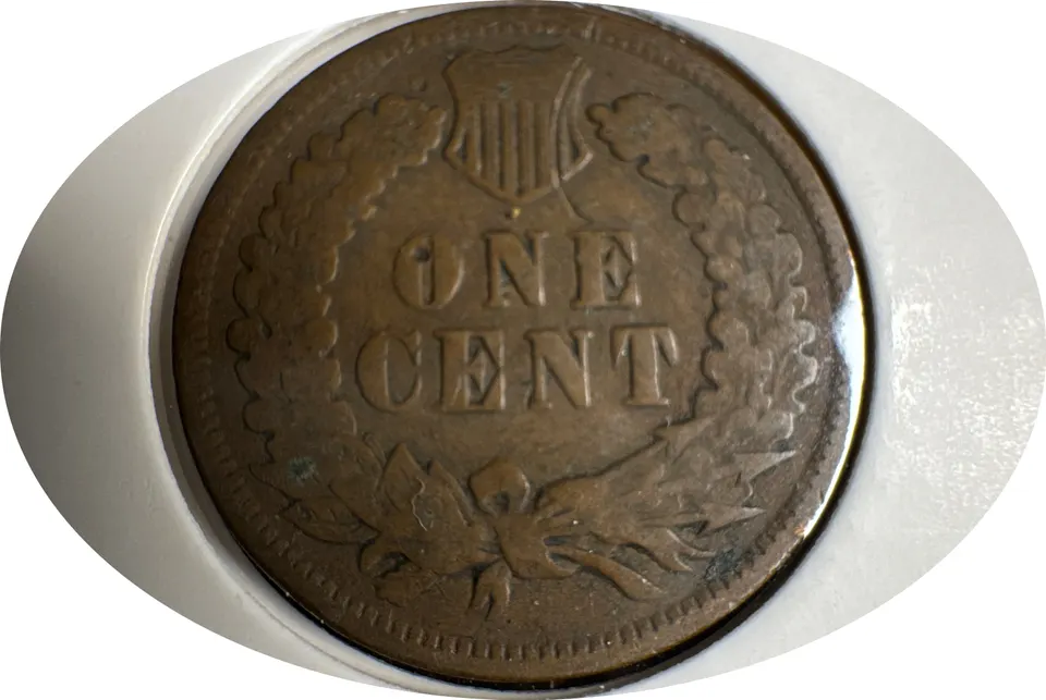 1900-P Indian Head Cent Ungraded — back