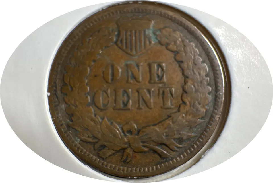 1907-P Indian Head Cent Ungraded — back