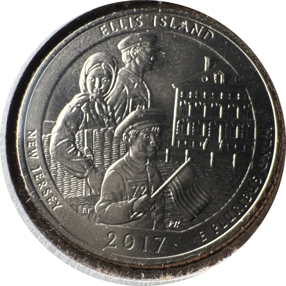 2017-D Washington Quarter Ungraded — back