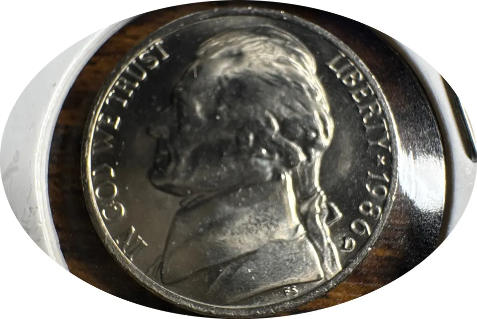 1986-D Jefferson Nickel Ungraded — front