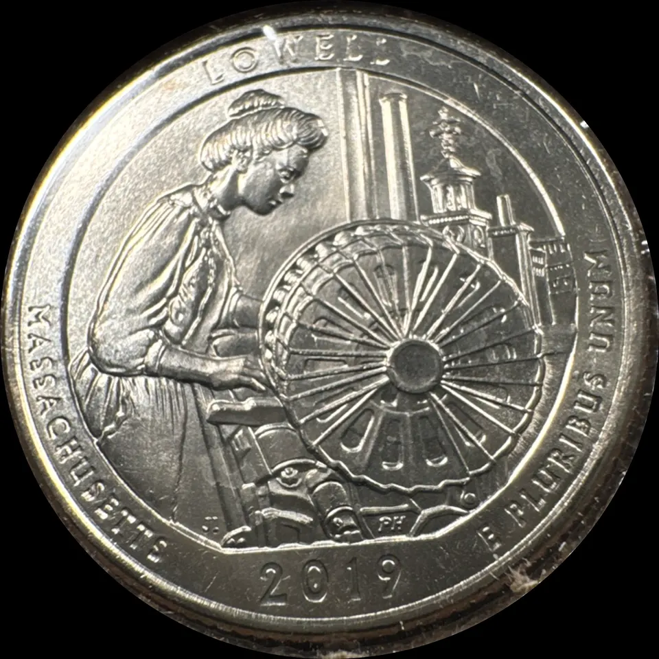 2019-P Washington Quarter Ungraded — back