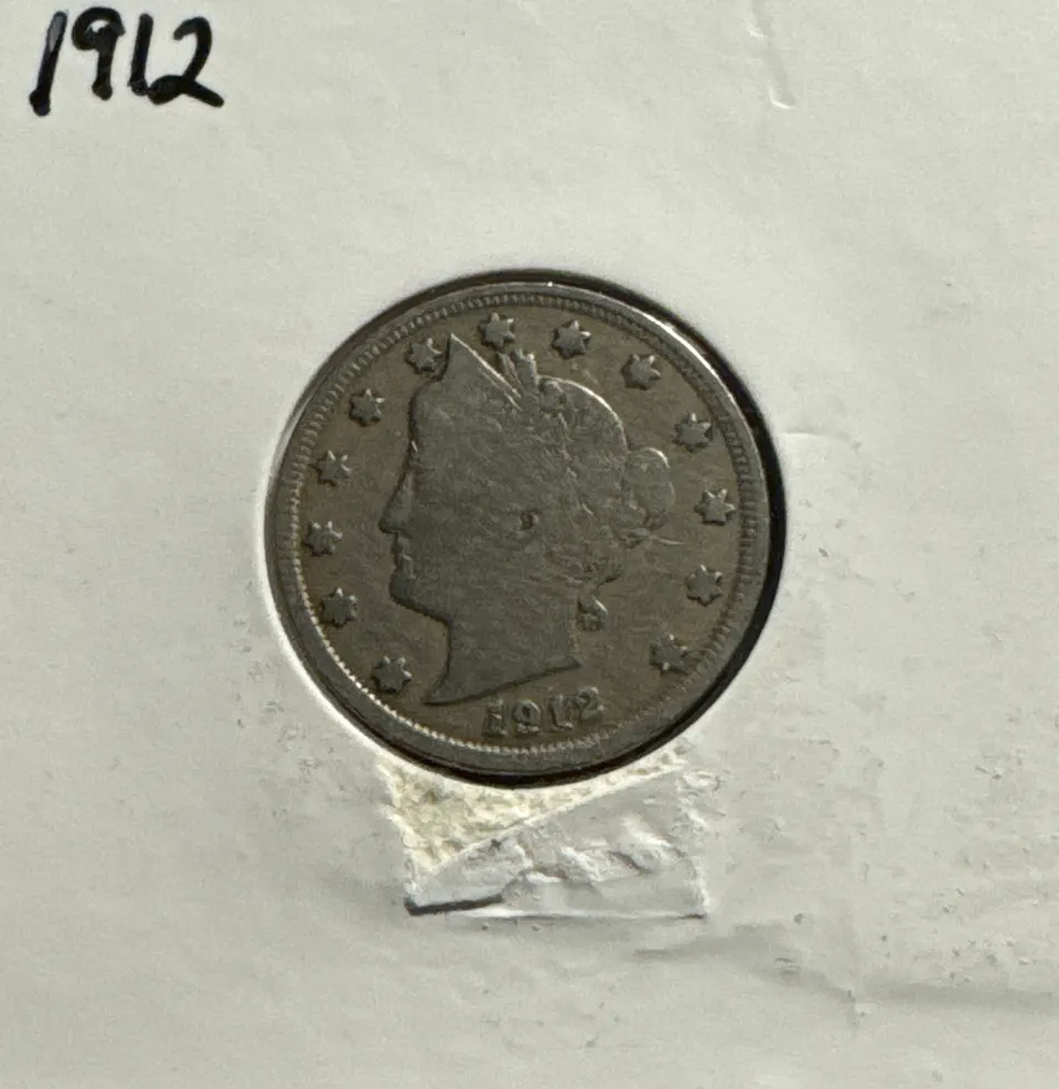 1912-P Liberty V Nickel Ungraded — front
