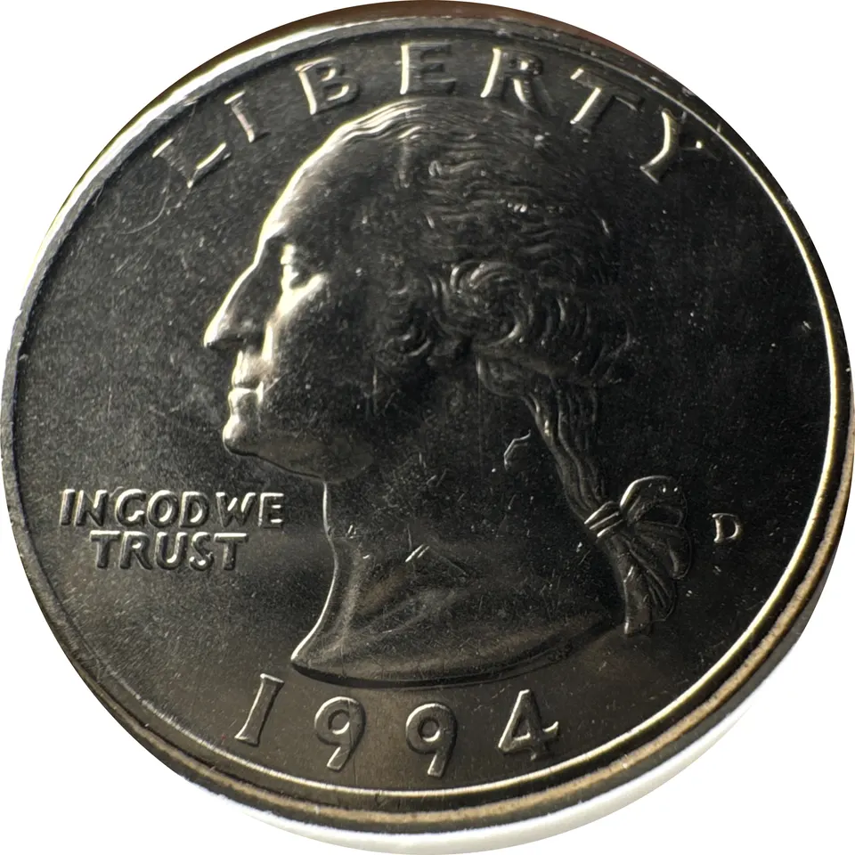 1994-D Washington Quarter Ungraded — front