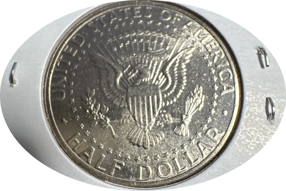 1997-P Kennedy Half Dollar Ungraded — back