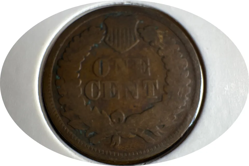1866-P Indian Head Cent Ungraded — back