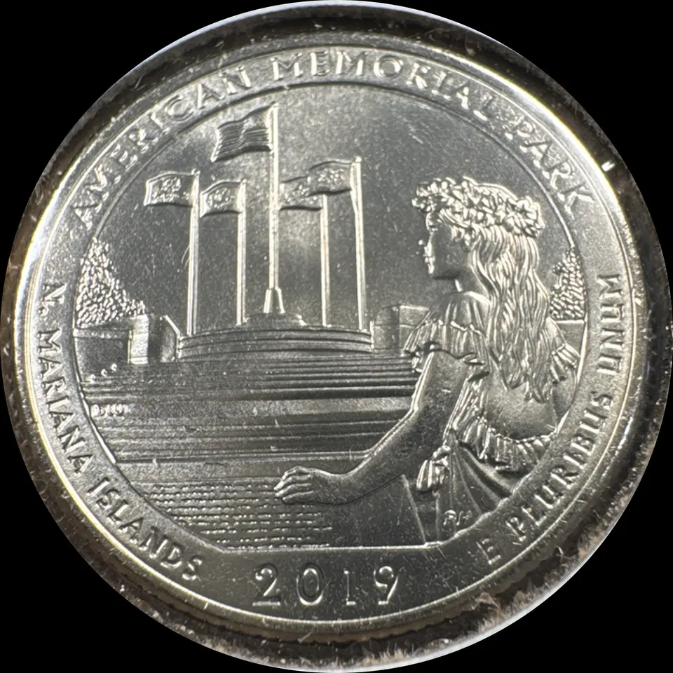 2019-D Washington Quarter Ungraded — back