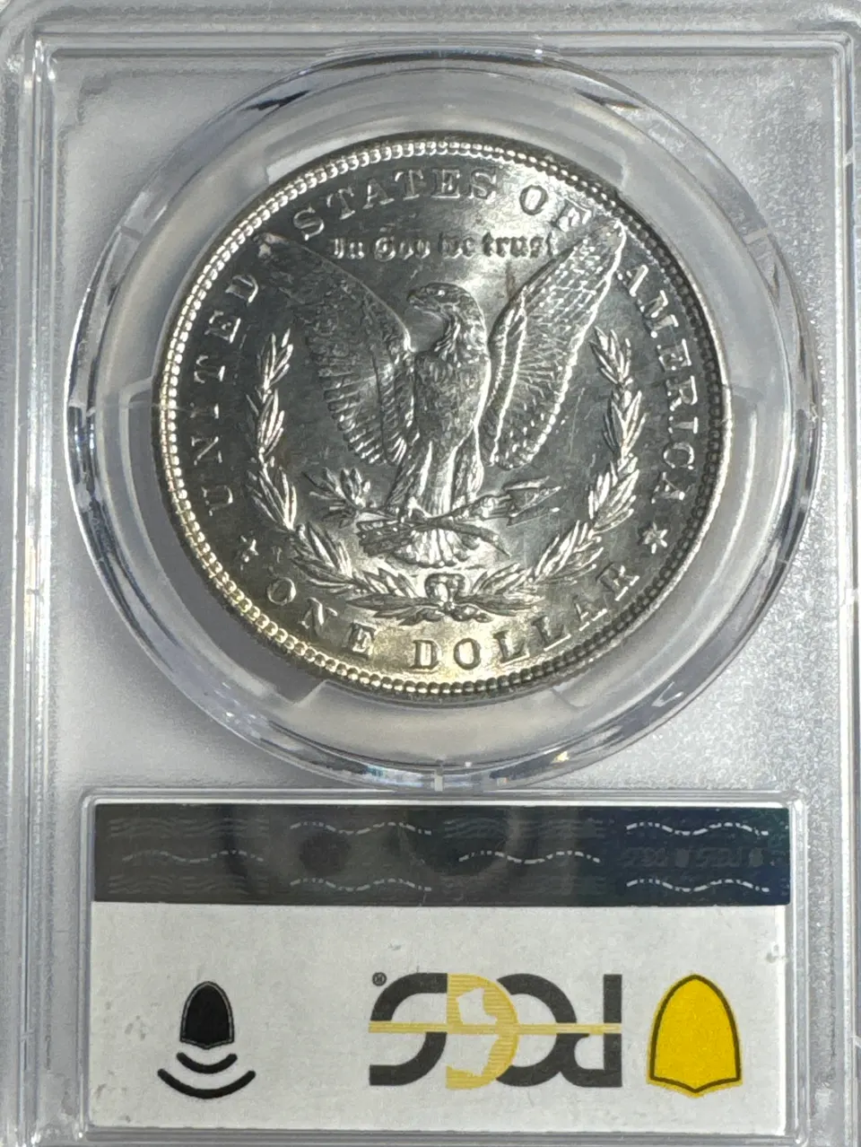 1886-P Morgan Dollar MS62 — back