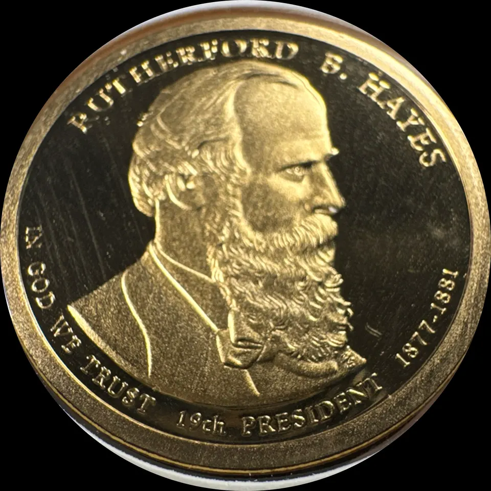 2011-S Presidential Dollar Ungraded — front