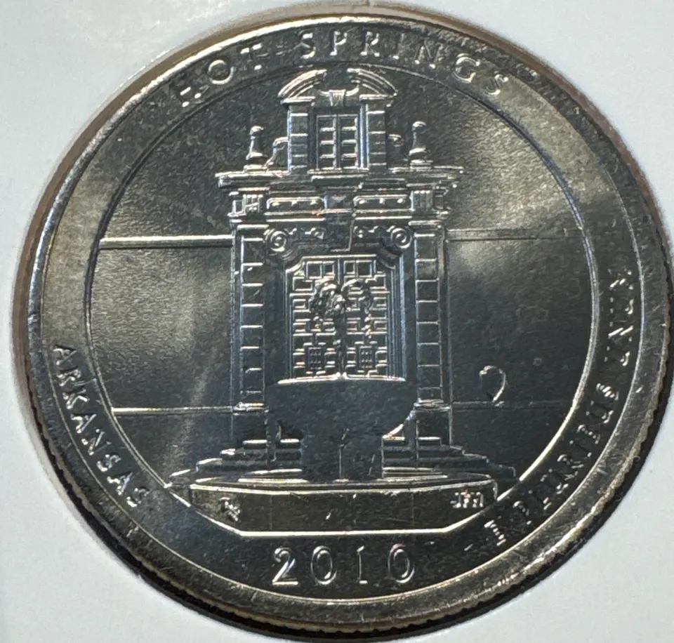 2010-P Washington Quarter Ungraded — back