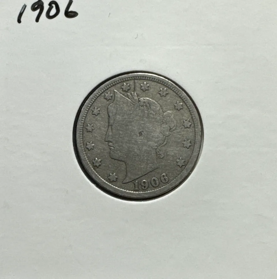 1906-P Liberty V Nickel Ungraded — front