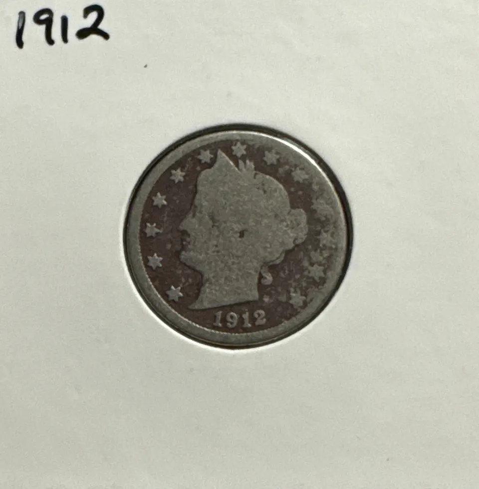 1912-P Liberty V Nickel Ungraded — front
