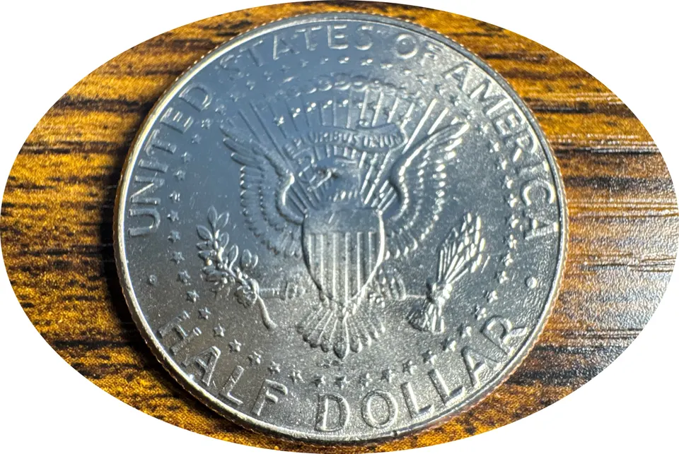 2008-D Kennedy Half Dollar Ungraded — back