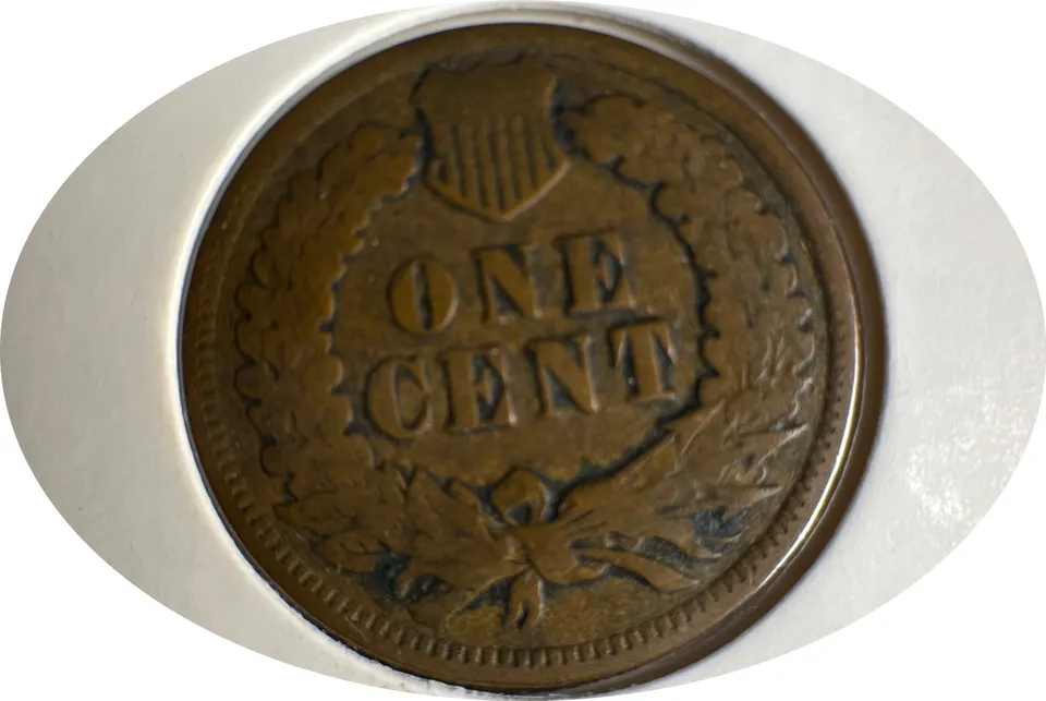 1903-P Indian Head Cent Ungraded — back