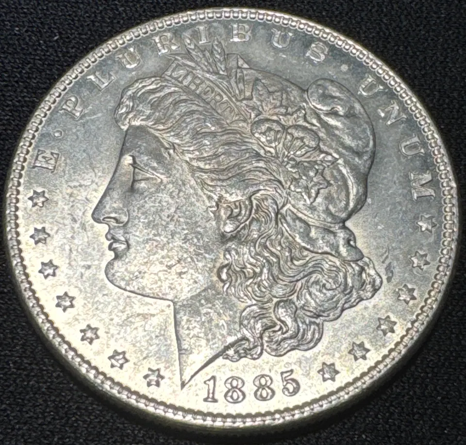 1885-P Morgan Dollar Ungraded — front