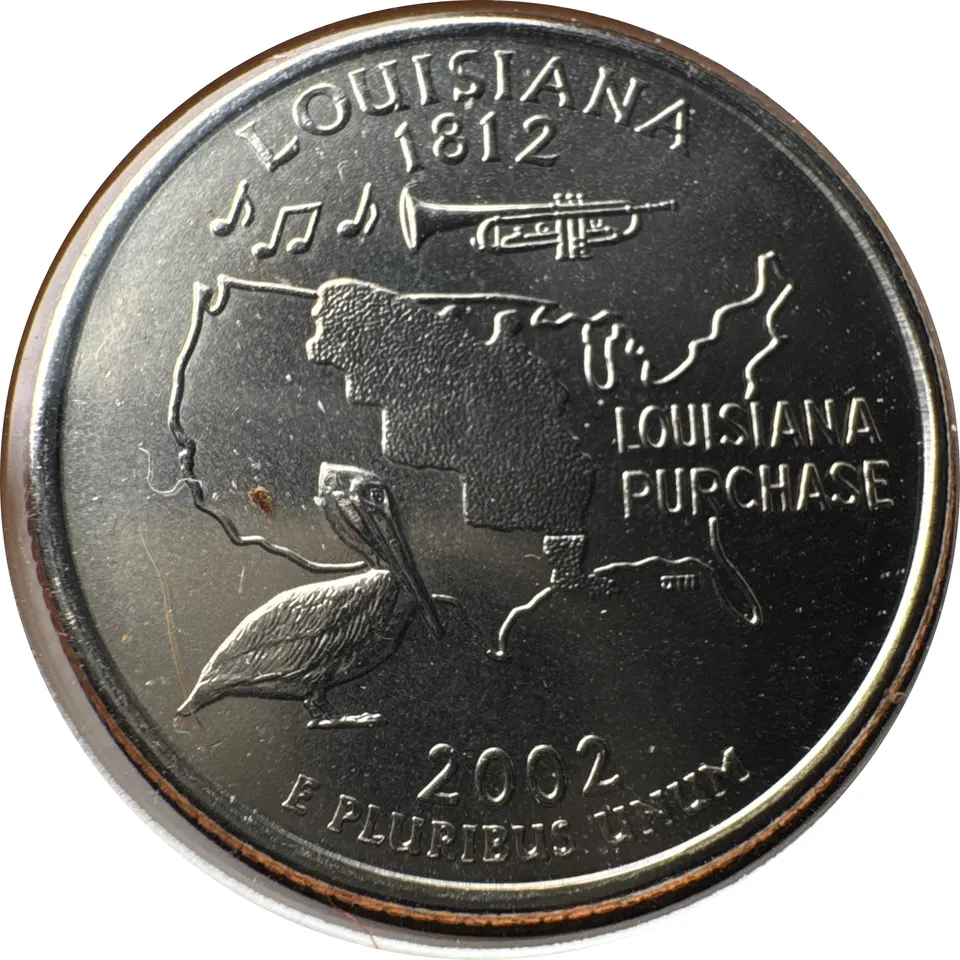 2002-P Washington Quarter Ungraded — back