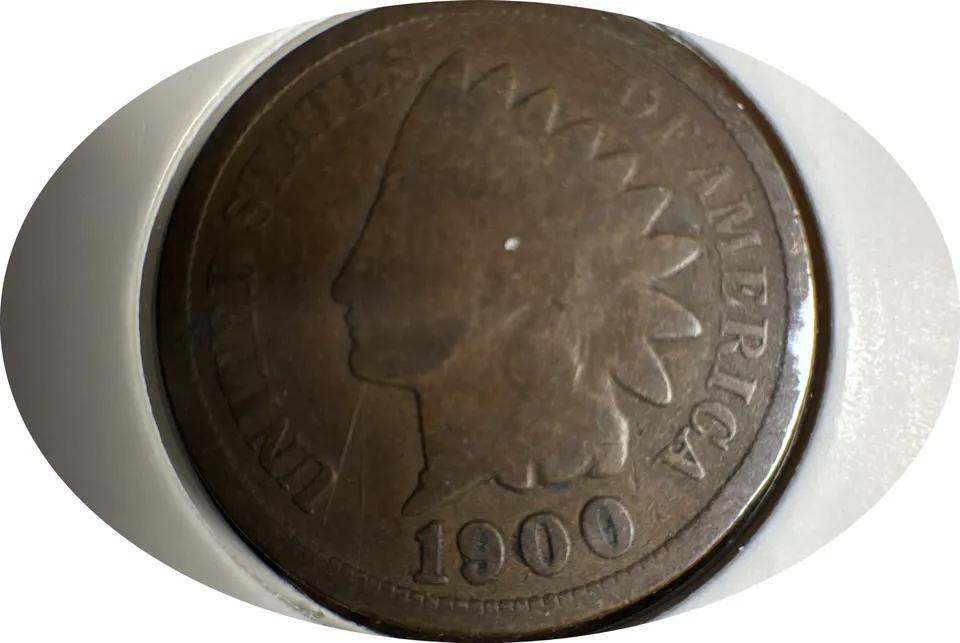 1900-P Indian Head Cent Ungraded — front