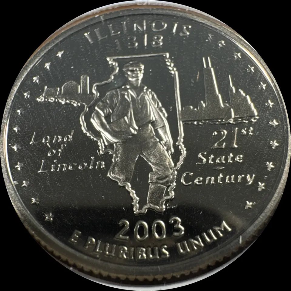 2003-S Washington Quarter Ungraded — back