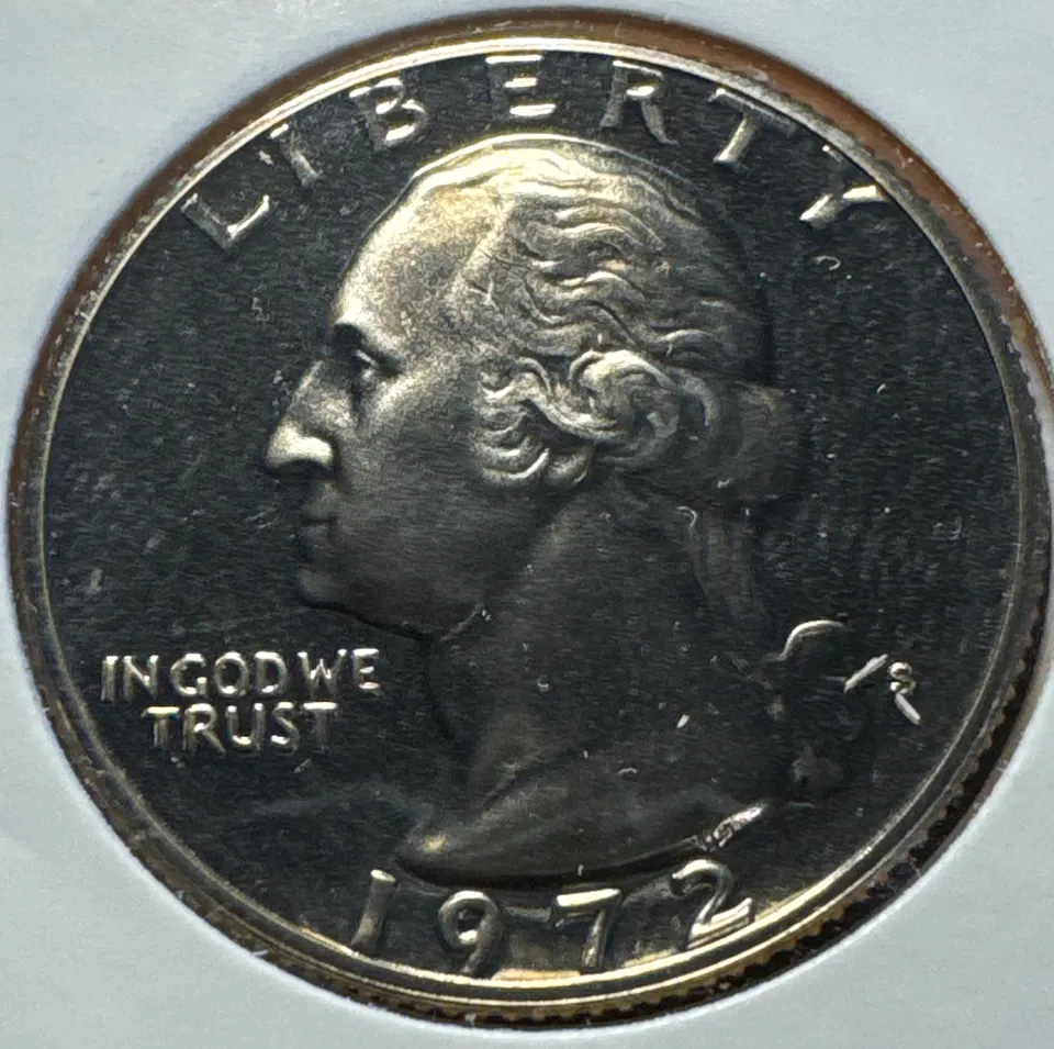 1972-S Washington Quarter Ungraded — front