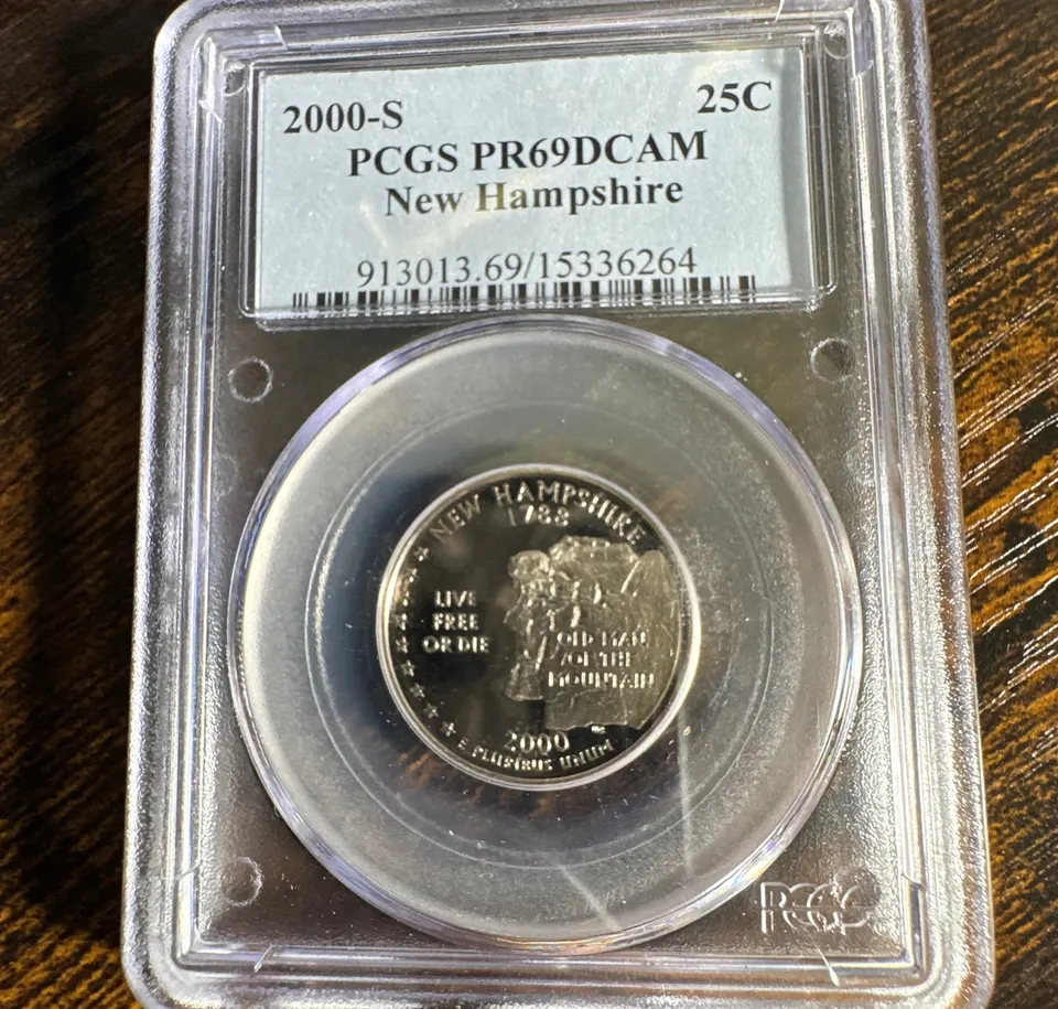 2000-S Washington Quarter PR69 — front